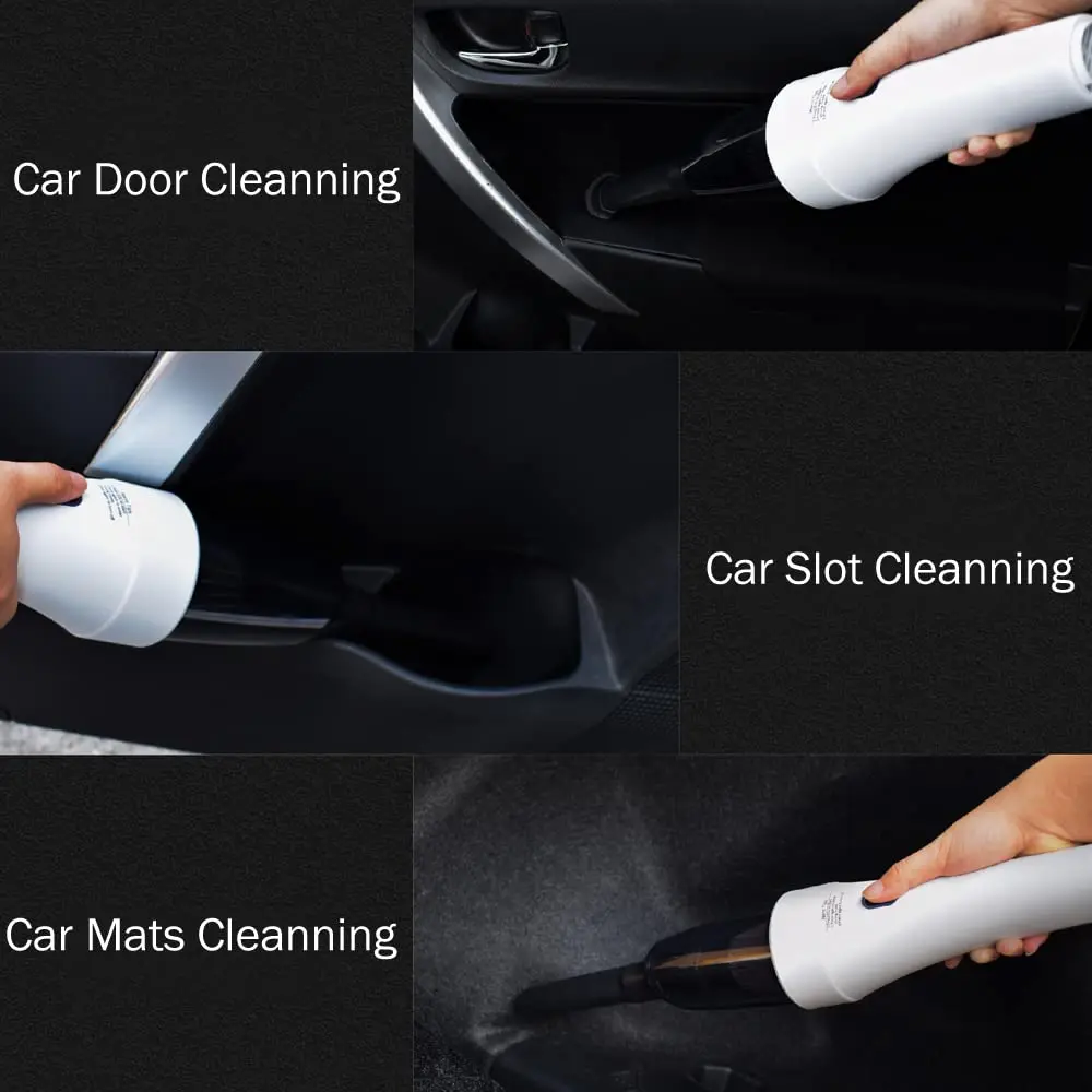 Cordless Handheld Mini Vacuum Cleaner Portable  Vacuum Cleaner Rechargeable Office Table Cleaner Paper Scrap Dust Cleaner