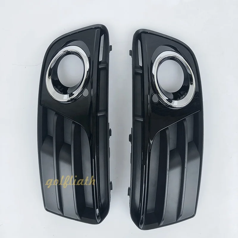 Left Right Side Fog Light Grille GRILLS for Q5(8R) MK1 2012/2013-2016 Facelift 8R0807681M, 8R0807682M