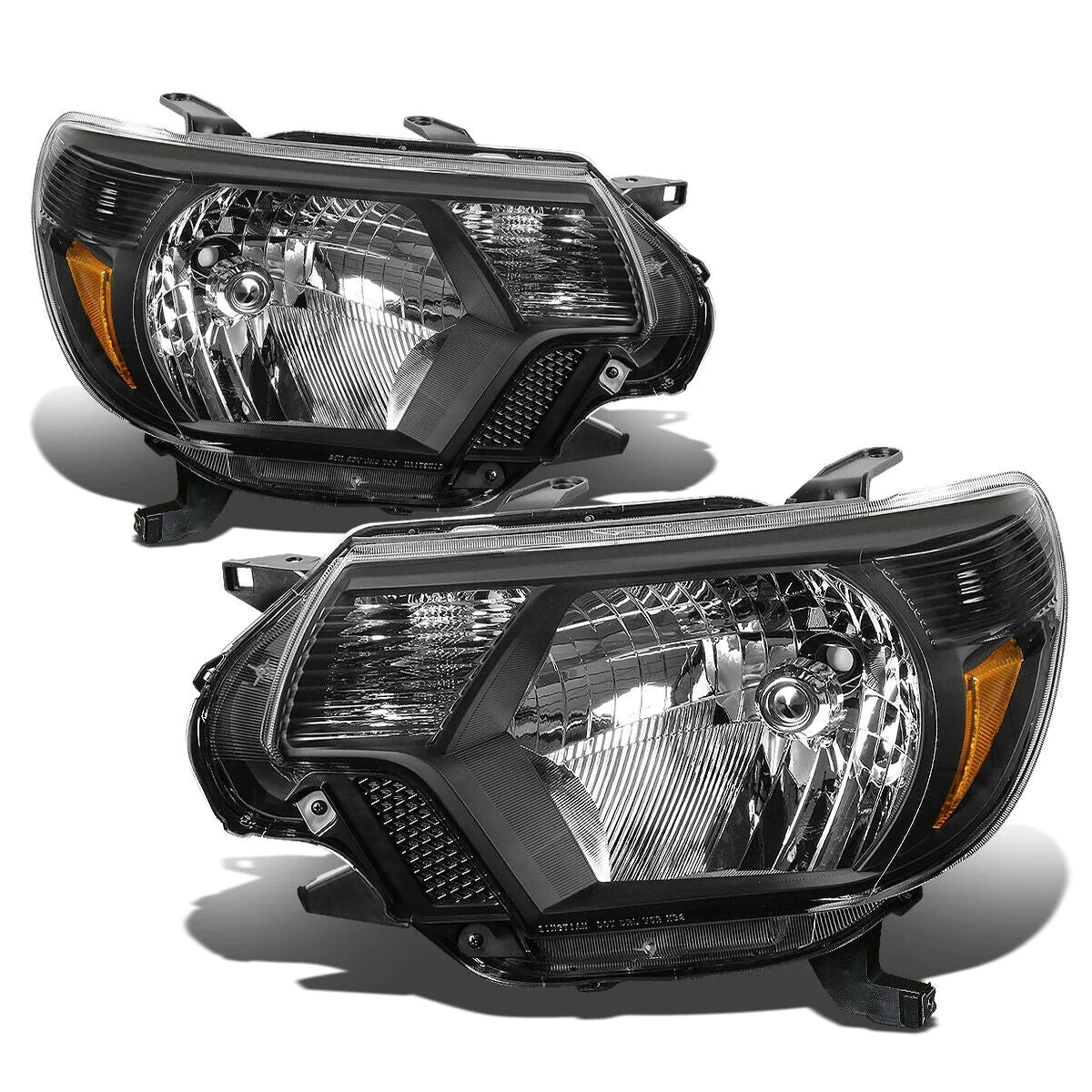 Car Parts Headlamp Halogen LED DRL Headlight For Toyota Tacoma 2012-2015 Front Lamp Black Bezel TO2503213 81150-04180
