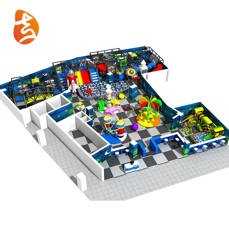 Professional Shopping Mall Soft Play Kids PVC Area Ball Pool Indoor Playground Toys Equipment Set