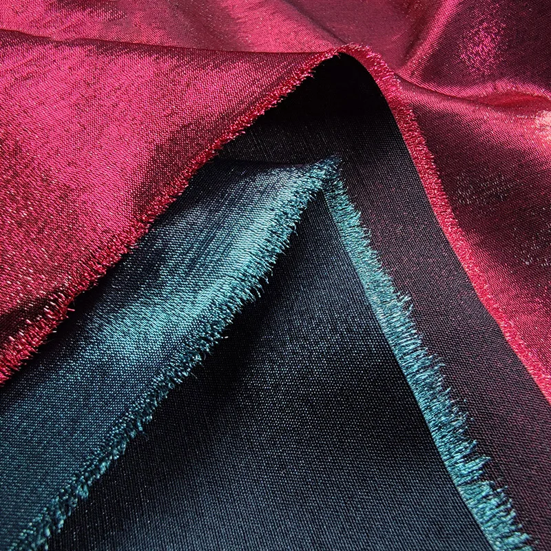Оптовая продажа Роскошная ткань с металлическим люрексом утолщенная парчовая Яркая модная для платья блестящая хлопковая нейлоновая