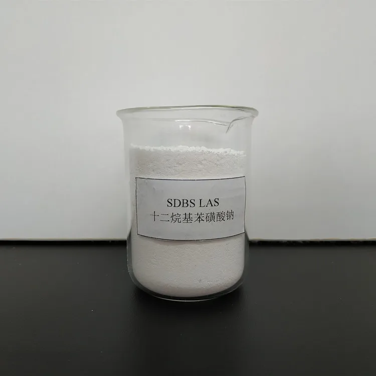 Factory Supply Sodium Dodecyl Benzene Sulfonate Sdbs Las C18H29NaO3S 80%