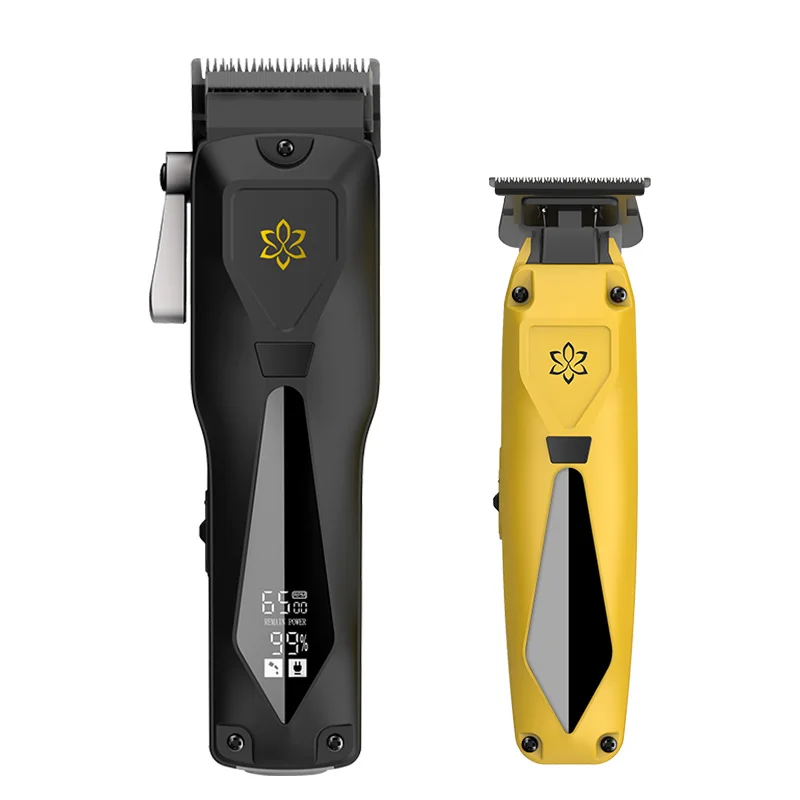 LILIPRO L50&M50  Fade  Blade Barber Kit Clippers and Trimmer Salon Use Professional Cordless Rechargeable 2600mAh Li-Ion Battery