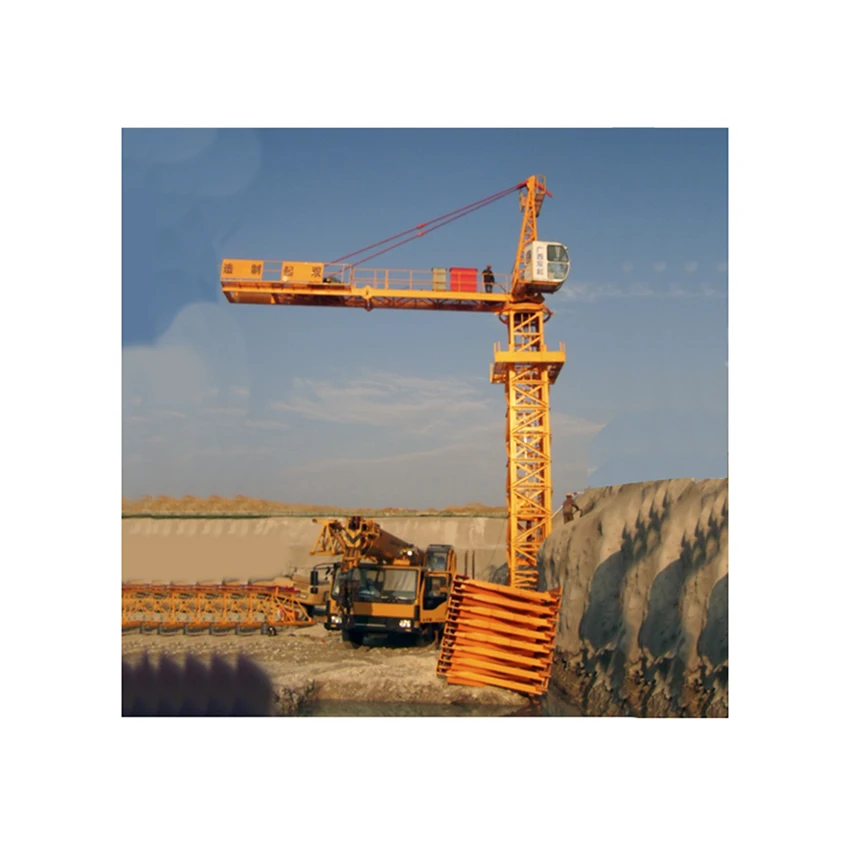 Лидер продаж высота 6t 120 м скорость подъема 0-80 оборудование для башенного крана аксессуары