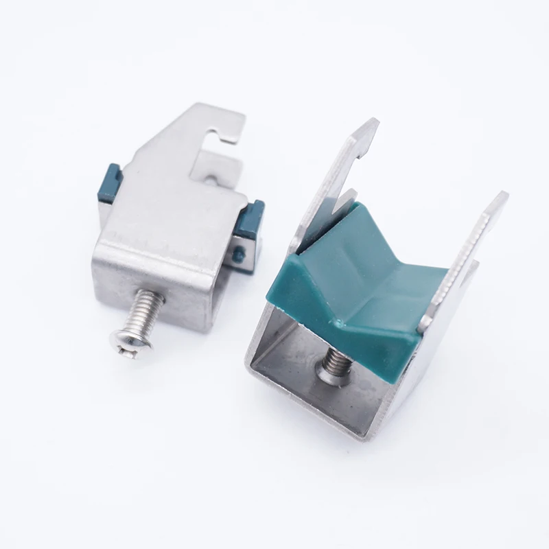 Stainless steel fiber optic cable clamp Pipe Clamp G clamp for channel steel or structural steel