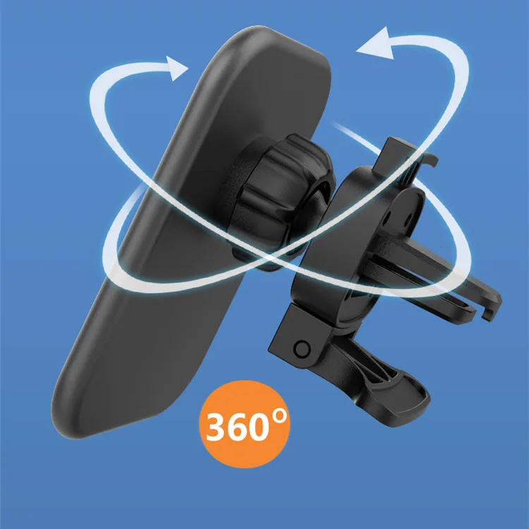 Mirror 15W Fast Charging Magnetic Wireless Car Mount Stand Charger For iPhone 13 Magsaf With Phone Holder