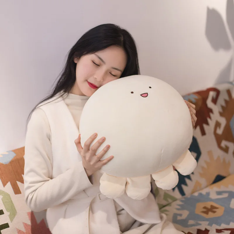 Creative Gifts Kawaii Stuffed Cotton Sleeping Plush Toy Cartoon Cute Animal Plush Doll