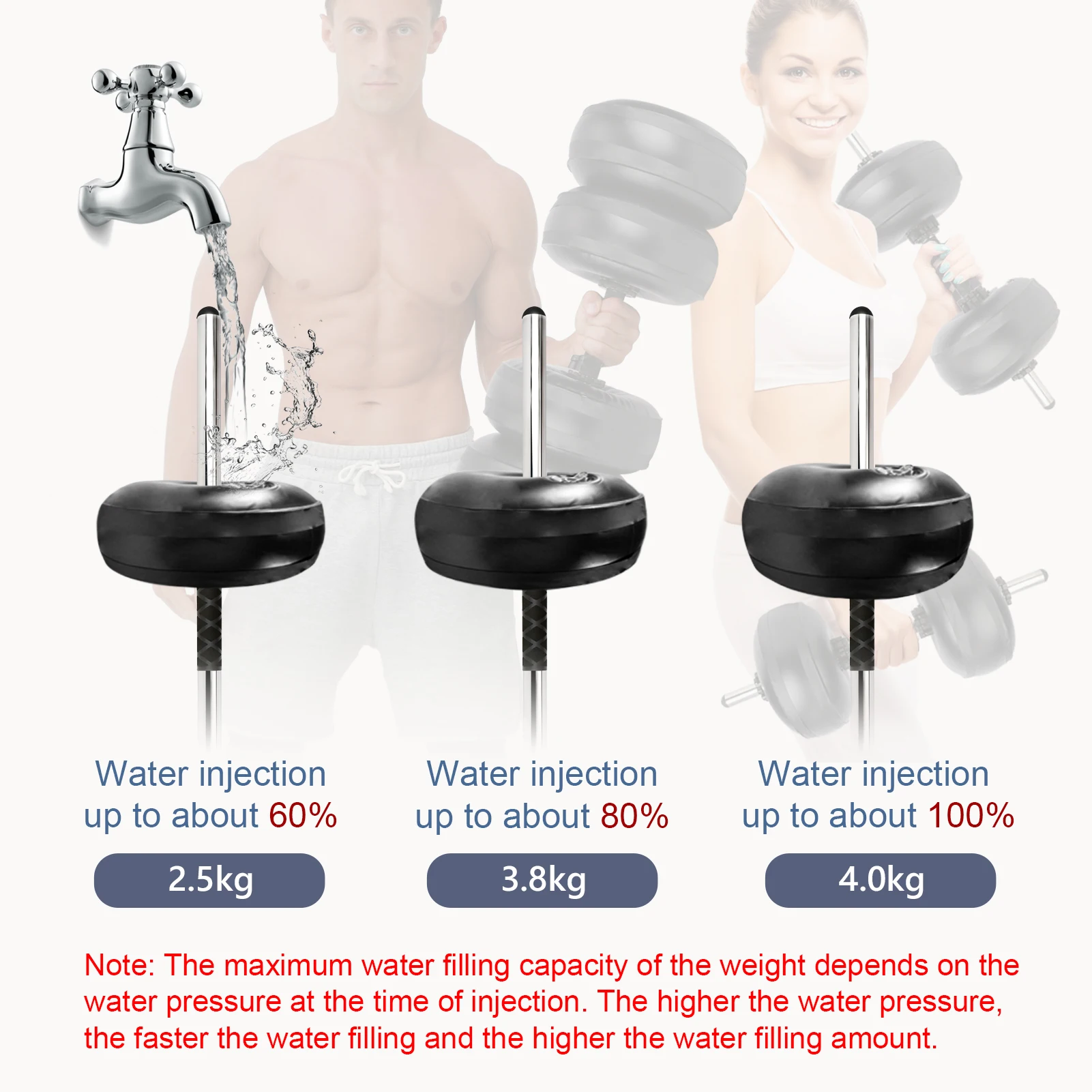 Gym equipment adjustable dumbbell set 66 lbs 10kg 20kg 25kg 30kg weight lifting dumbbell barbell set for gym fitness