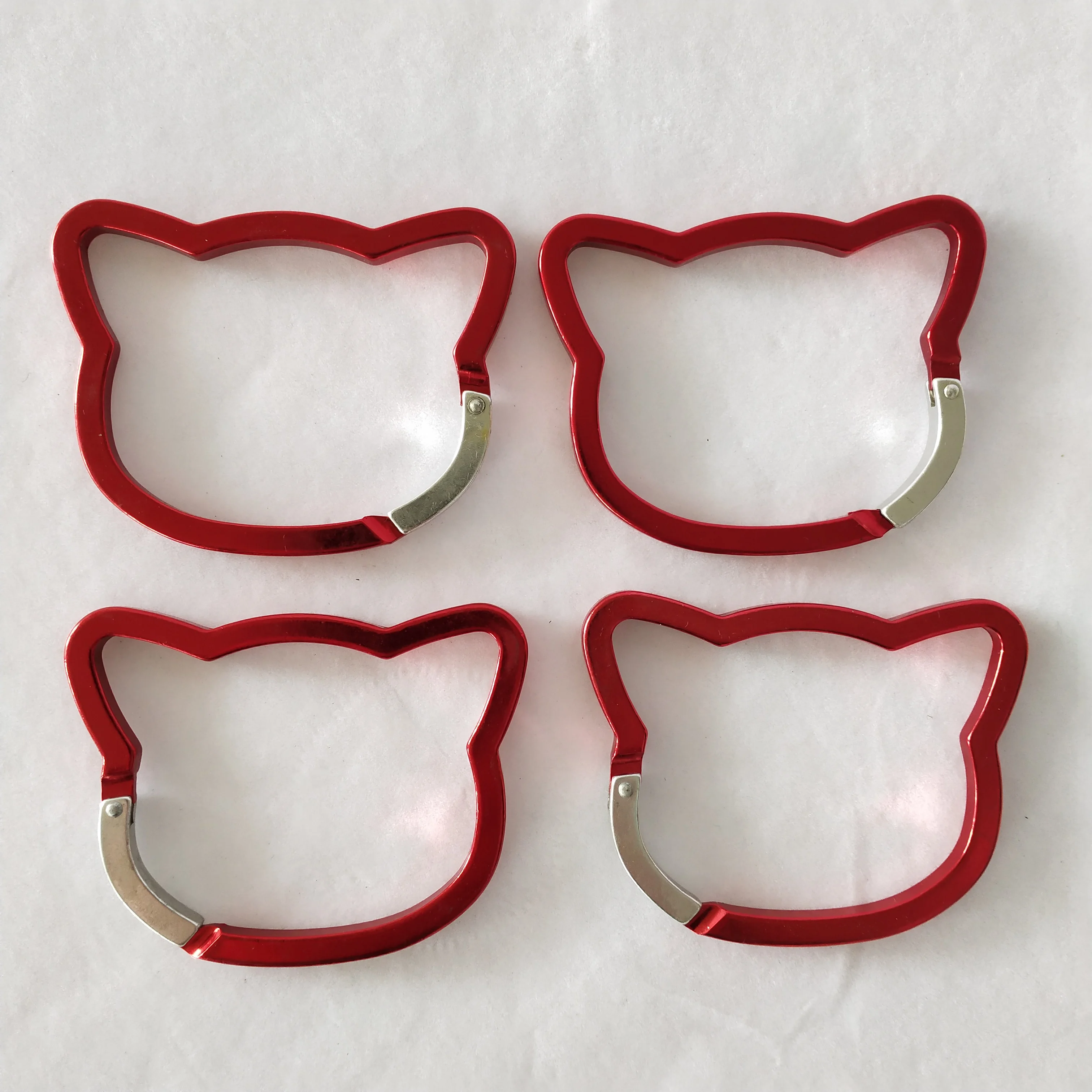 Готовы к отправке во всех цветах для того чтобы смешать из алюминиевого сплава для женщин защита брелок оптовая продажа кошка самообороны цепочка для ключей