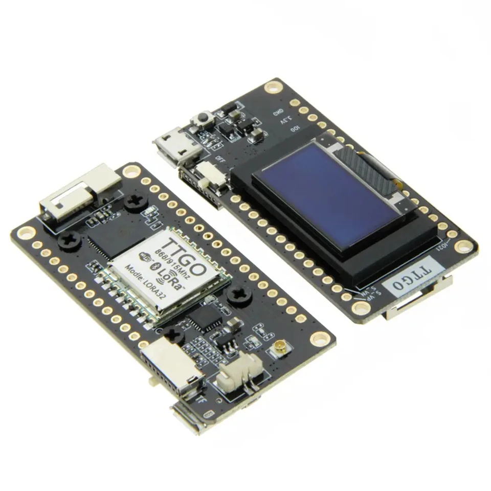 LORA32 V2.0 433/915 МГц ESP32 LoRa OED 0 96 дюймов дисплей SD-карты BT WIFI модуль с антенной