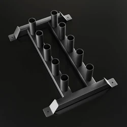 Gym Fitness Equipment Pull Up Barbell Bar Holder 10 Bar Holder Barbell Storage Rack