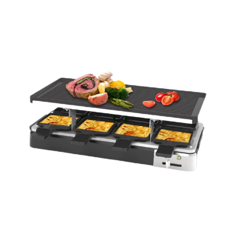 hot sales New factory electric hot pot and bbq grill electric grill bbq smokeless rotating barbecue grill