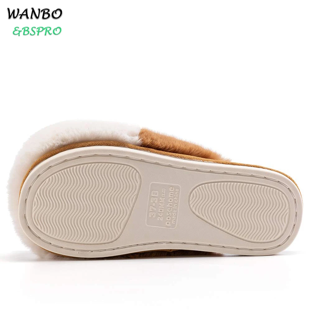 
BSPRO #CHPS0308 corgi butt cute indoor daily use plush shoes for kids 