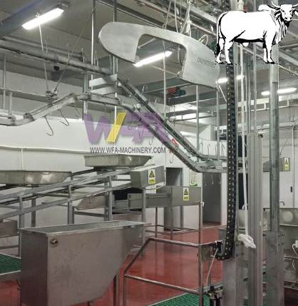 OEM Cattle Slaughtering Equipment Abattoir Machine Carcass Convey Rail Meat Processing Machinery Cow Slaughterhouse Install