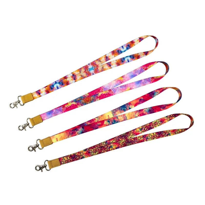 Lanyard Manufacturer Free Sample Promotional Cheap Custom Printed Polyester Neck Lanyard With Logo