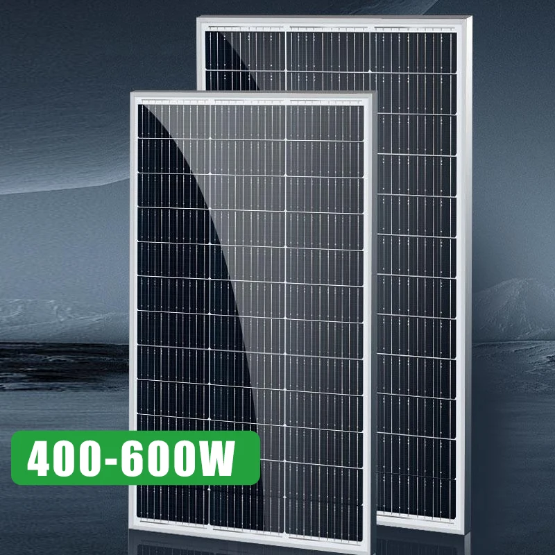 Solar Panels System Best Price 300w 400w 500w 550w 600w 800w Mono Portatil Monocrystalline Solar Panels