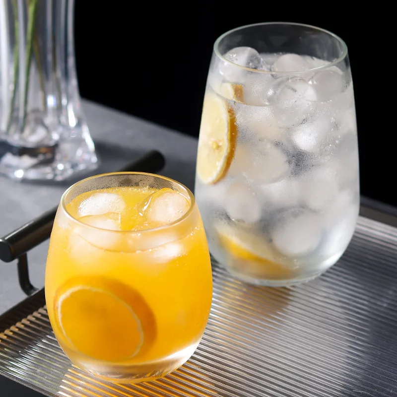 European Style Simple Water Cup Creative U Shaped Beverage Cup Pot Wine And Milk Glass