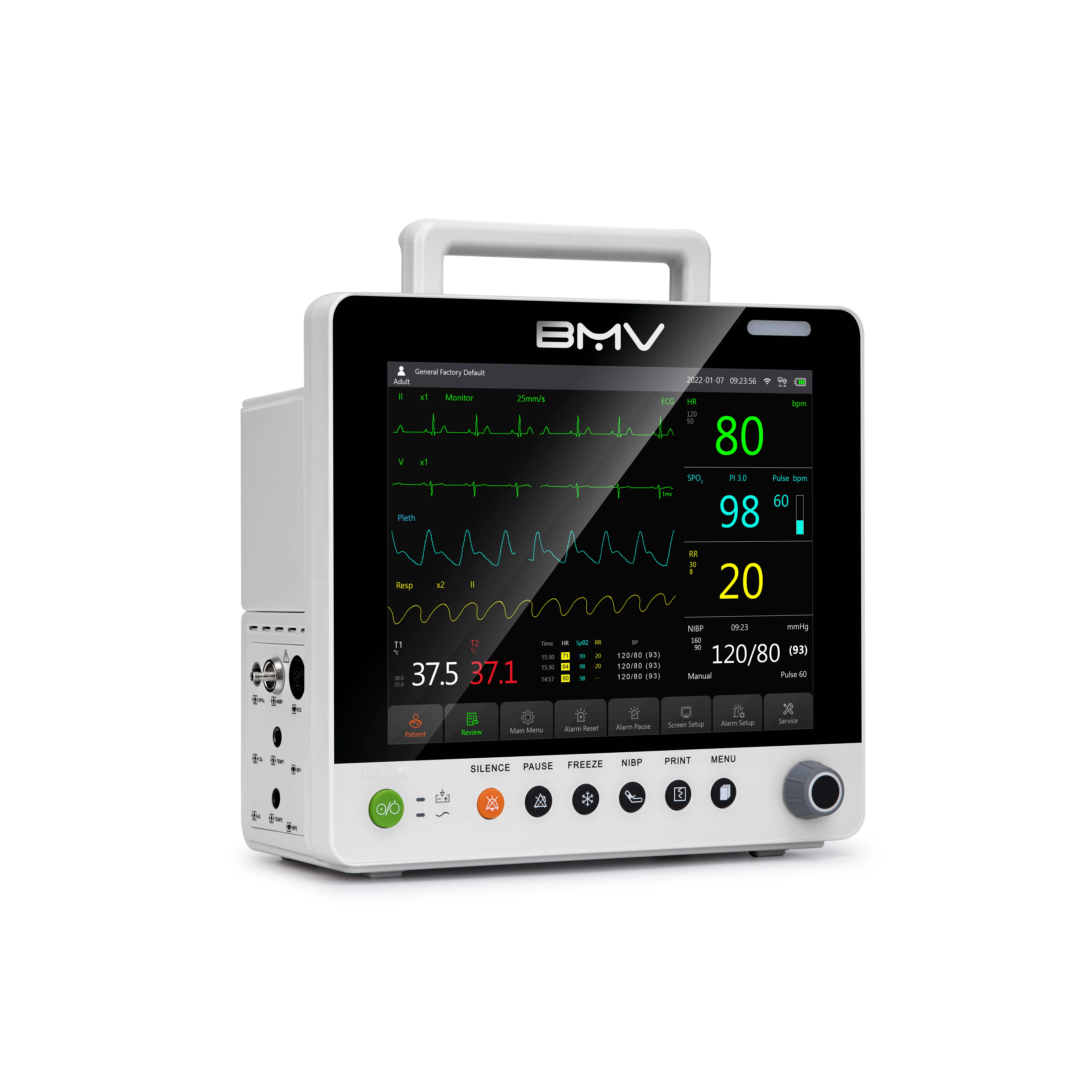 Multiparameter 6 Veterinary Instrument Vet analyzes device vital signs monitor for veterinary animal