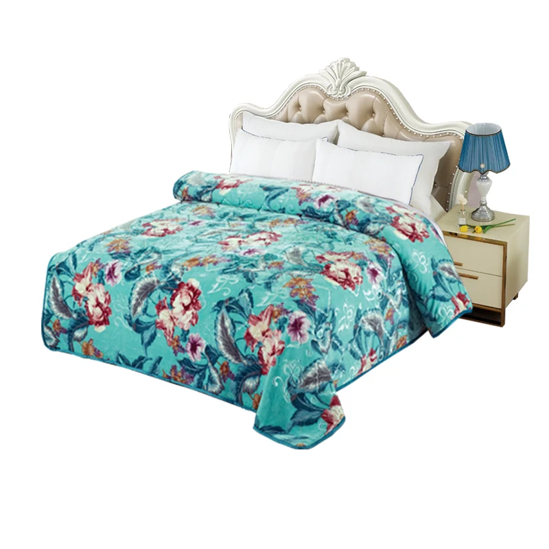 Оптовая Продажа с фабрики, индивидуальное двухстороннее одеяло в Корейском стиле, мягкое теплое дизайнерское качество, разумная цена, аккумулятор электрический blan