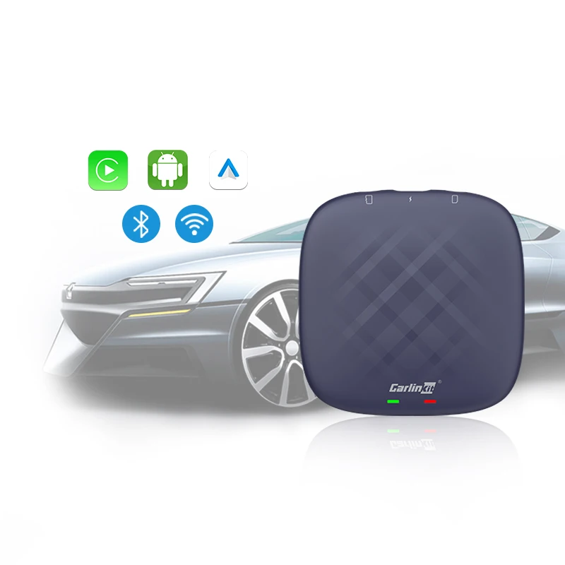 Cars Accessories Android 13 Car Adapter Carplay Wireless Dongle 128Gb Tf Card 256Gb Sim Slot New Usb Carlinkit Ai Box For Vw Kia