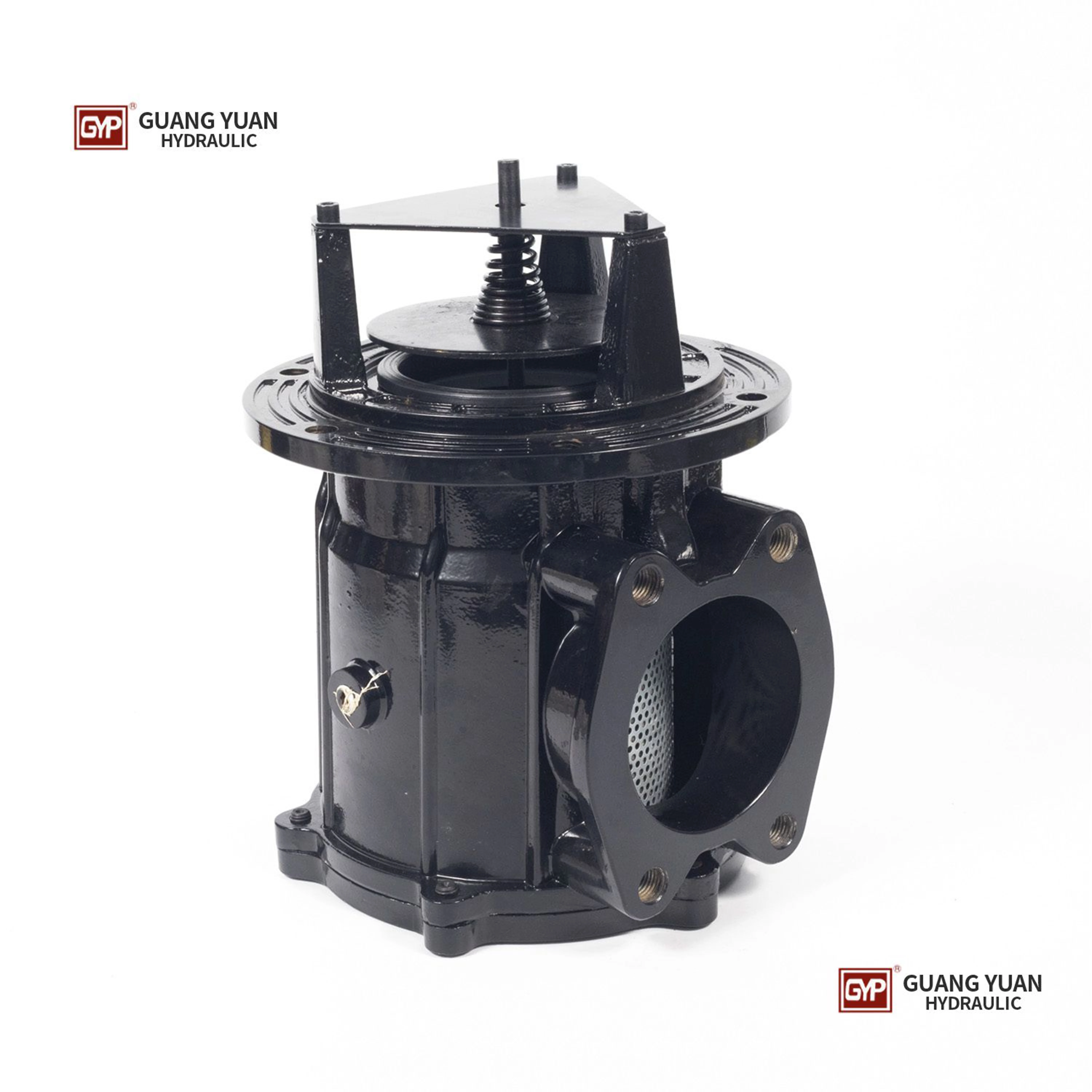 CFF-520 Magnetic filter for ferrous particles, suction filter with integrated shut-off valve
