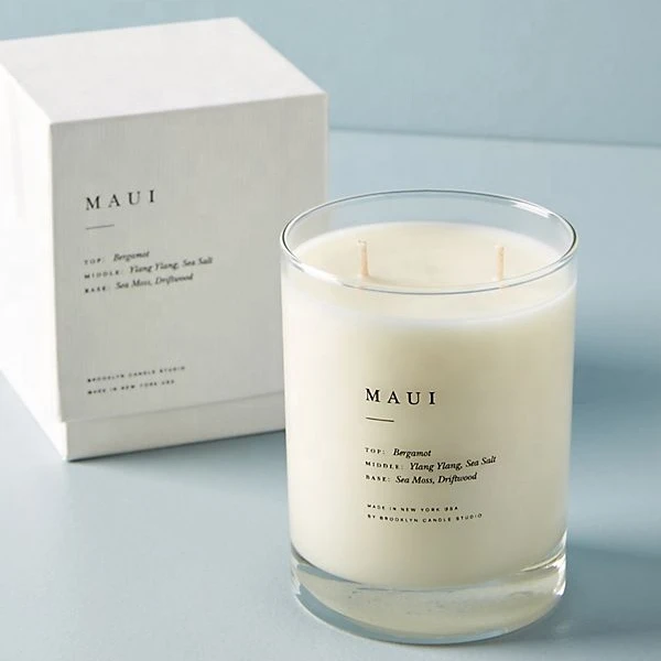 Хит продаж, ароматические Роскошные восковые свечи в стеклянной банке, ароматические свечи, Ароматизированная Свеча на заказ, ароматерапия, хлопковая фитиль для ванны