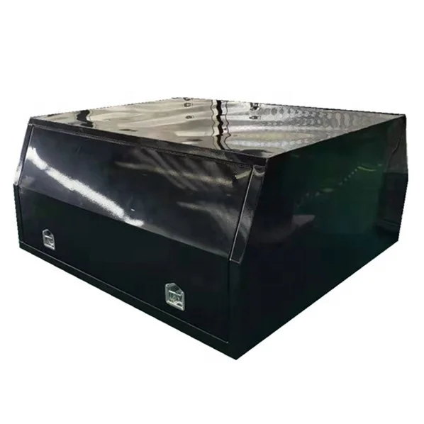 Wholesale Custom-Size Aluminum Tool Box Low MOQ Ute Canopy for Truck Protection and Storage Purpose