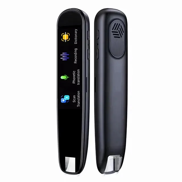 Customized 2.22 inch Wifi Online Scan Translator Language Scanning Text Voice Translation Dictionary Pen Smart Translation Pen