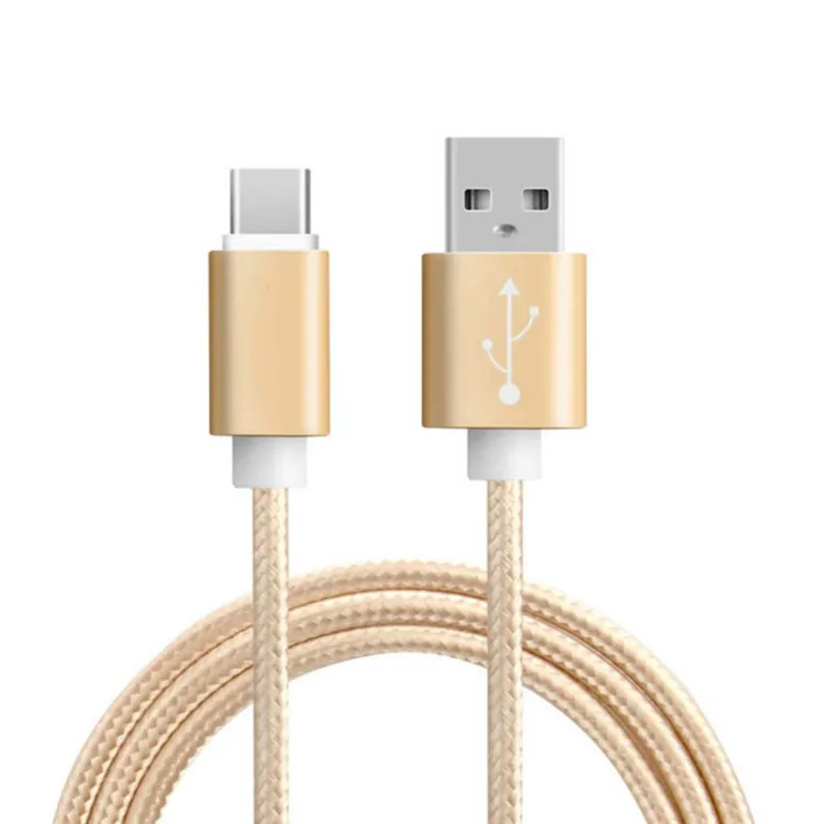 
1.5M Cord Nylon Braided USB3.1 Typ-C Charger Data Sync Fast Charging USB C Cable 