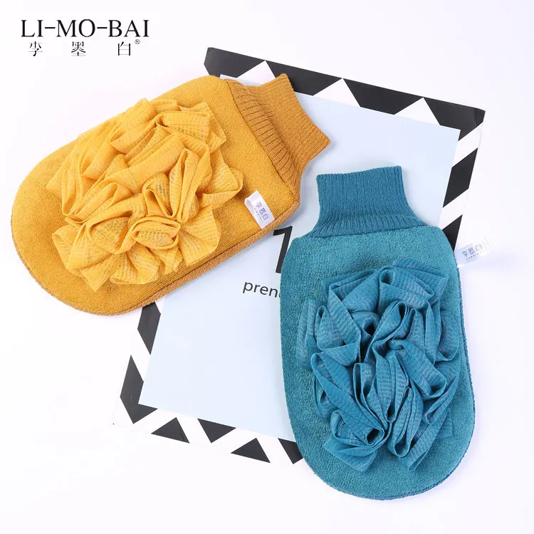 Wholesale Low Prices Gloves Exfoliating Turkish Exfoliating Body Gloves Packaging Organic Exfoliating Spa Glove