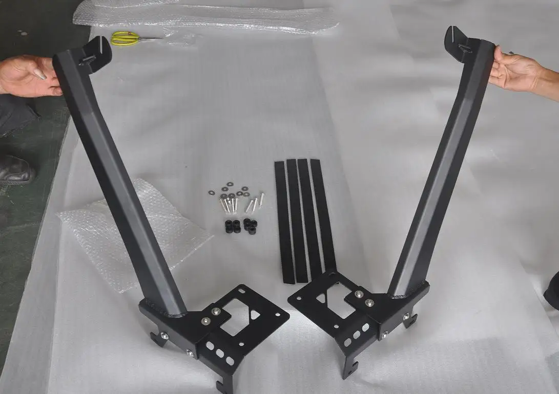 50 inch led light bar mount bracket lamp holder for jeep JL 2018+ A-Pillar lamp holder bracket for wrangler JL