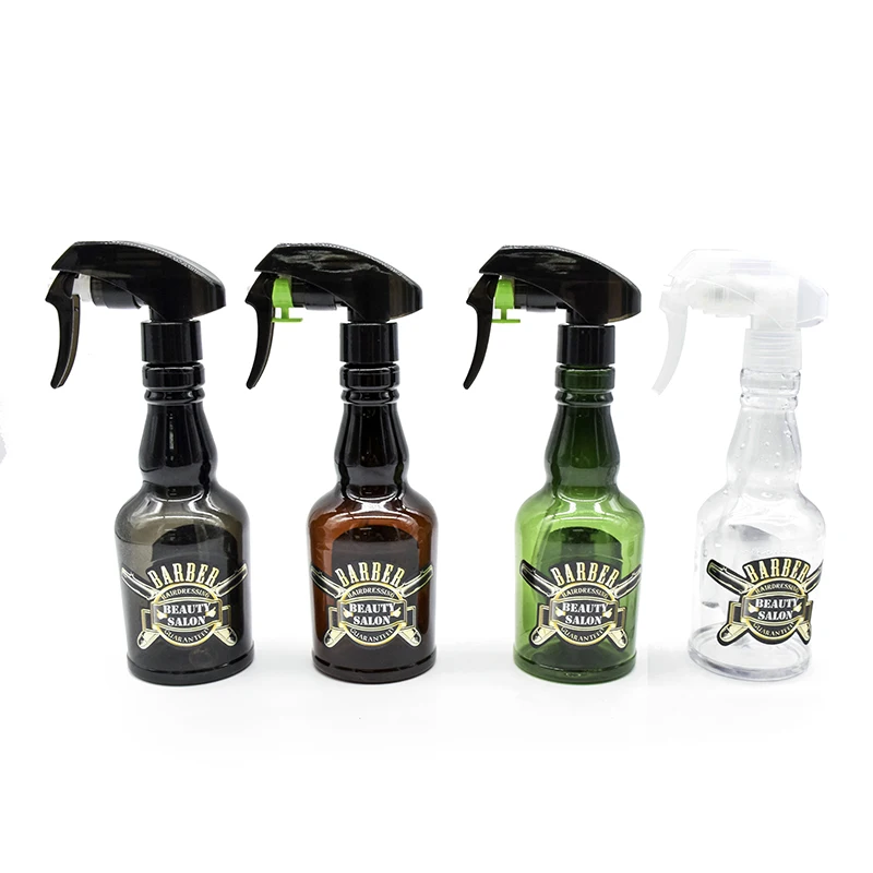 Guangzhou 500 ml Salon Plastic Trigger Water Bottle Joy Shake with Spray Hair Spray Bottle