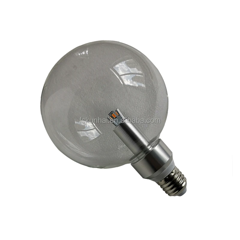 Led G125  bulb  AC/DC12/24V   3W  5W  Aluminum+clear glass led bulb Festive atmosphere lamp KH-G125