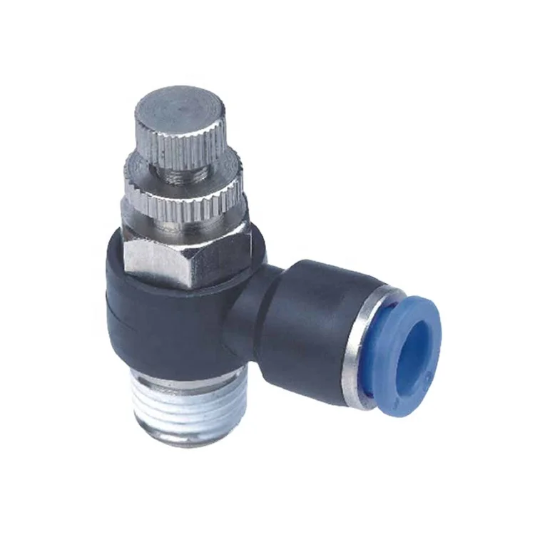 XCPC Jsc Air Flow Speed Control Valve Pneumatic Hose fittings