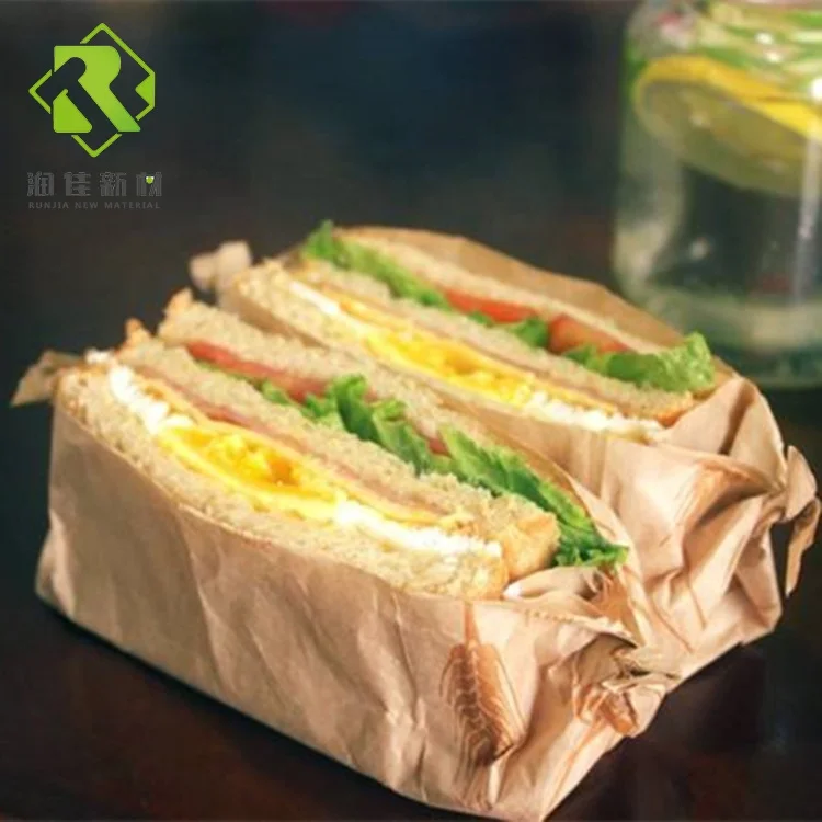 bisiliconized unbleached custom print non toxic non stick brown food grade airfryer parchment paper sheets liners for baking