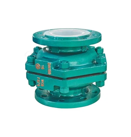 FEP/PTFE/PFA  Lined PN10/PN16 Swing/Lift Check Valve GB Standard Flange Type for Chemical Industry Resistance Acid and Alkali