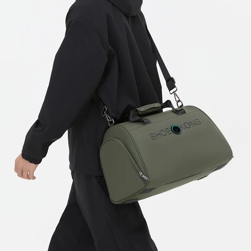 TOHUGS Ergonomic Sports Crossbody Bag with Ion Purification Technology Zipper Closure Sterilization Deodorization Functions