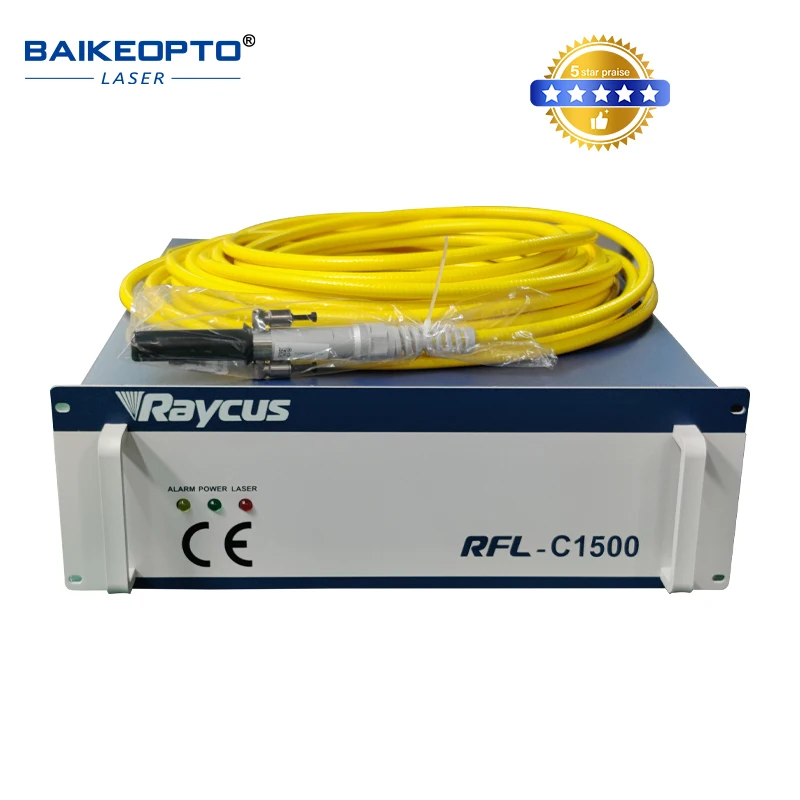 Raycus 1500W Single Module CW Fiber Laser Source for 220V Welding Machine