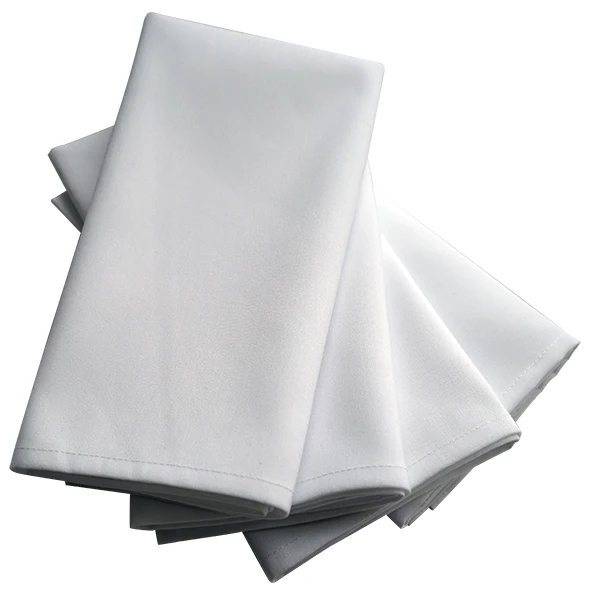 
Polyester Wedding Restaurant Printed Custom Wedding Table Cloth Napkins 
