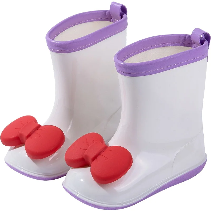 2022 new style 3d cartoon  gum rain boots kids children waterproof girl boy rain water shoes