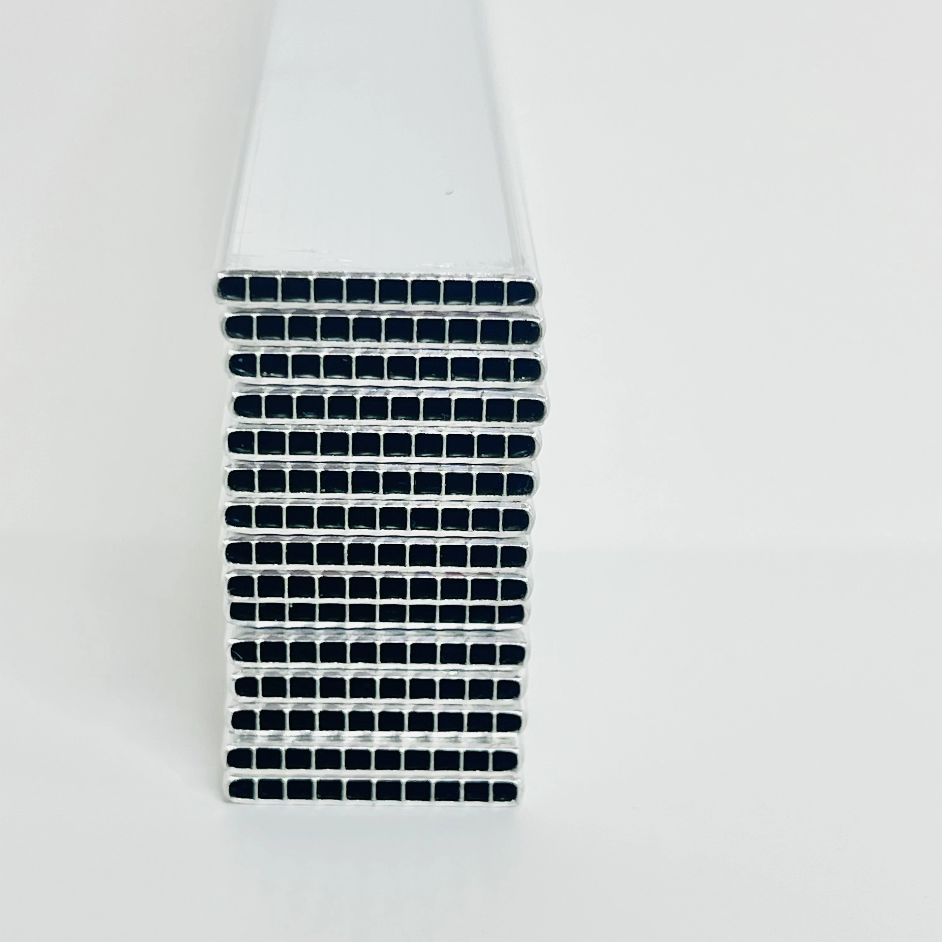 Auto Aluminum Spare Parts Heat Sink High Frequency Welded flat Tube