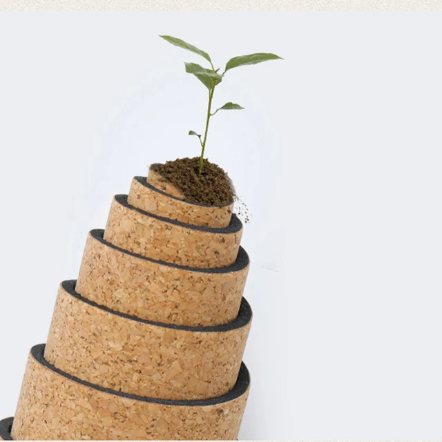 Hot sales Cork Yoga Mat Body Alignment Lines Anti Tear yoga  Mat