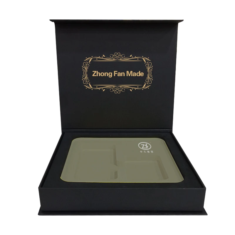 Индивидуальная вставка из вспененного этилвинилацетата с откидной картонной подарочной коробкой с УФ-печатью