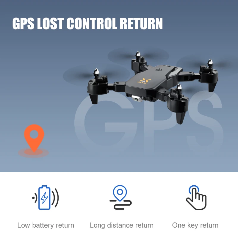 Оптовая продажа с завода Радиоуправляемый вертолет Квадрокоптер новейший Gps/Wi-Fi следуйте за мной Дрон самолет игрушка