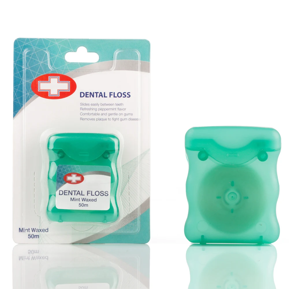 High quality eco friendly nylon floss waxed dental floss