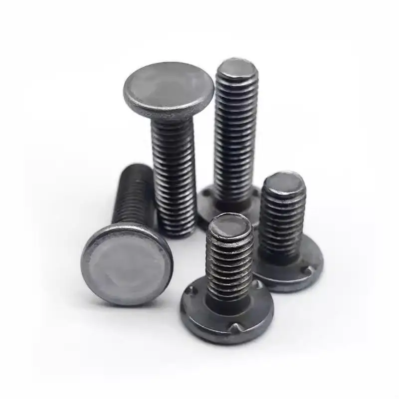 High Quality  Plain Flat Head Steel 3 Spot Stud Bolts 3 Points Welding Screws in Both Inch and Metric Measurements Car screw