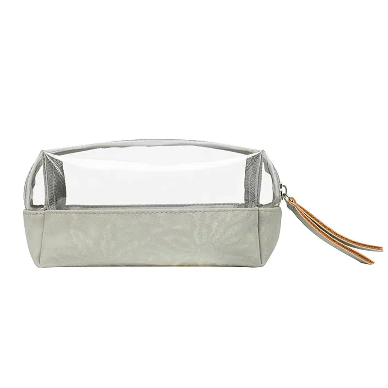 Hot selling eco friendly multi function transparent PVC make up bag storage pouch zipper beauty bag