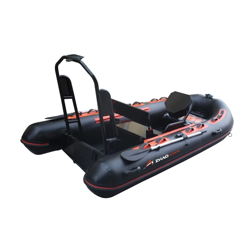 ZY  Rib420 Pvc Boat Rib Boat With Boat Trailer