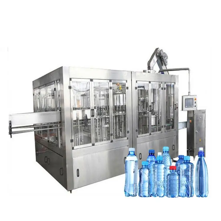 mineral water packaged filling bottling equipment machine plant