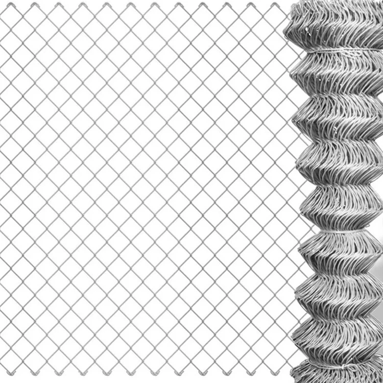 6 ft x 50 ft 9 gauge 3mm wire hot dip galvanized green black pvc coated chain link fence wire mesh cyclone wire mesh